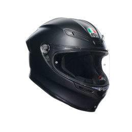 K6 S MATT BLACK - MOTORBIKE FULL FACE HELMET E2206