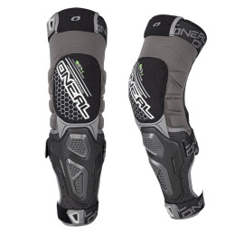 O'NEAL SINNER HYBRID KNEE GUARD BLACK/GRAY