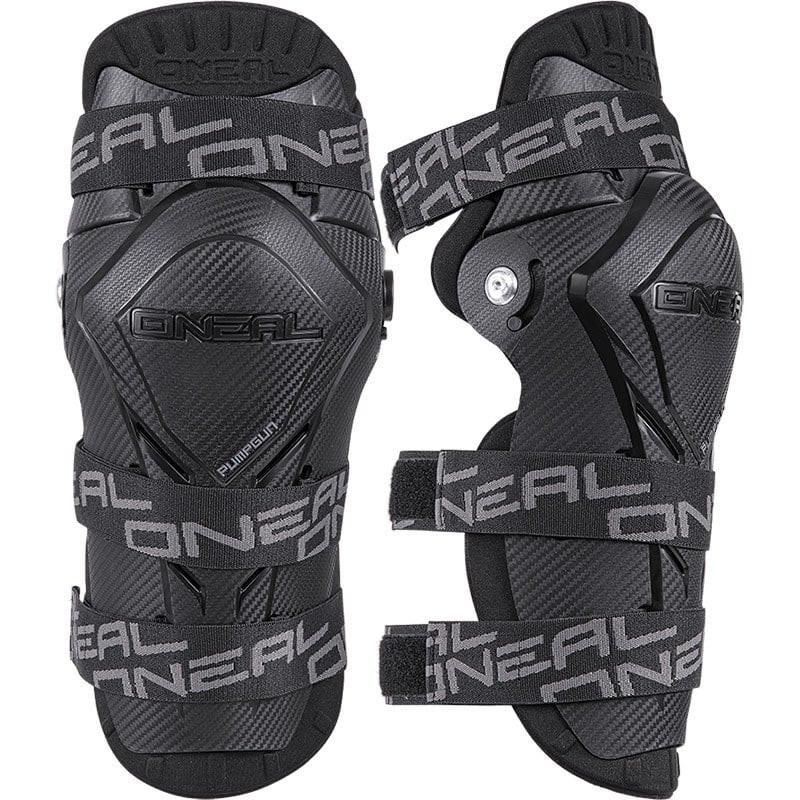 PUMPGUN KNEE GUARD MX ADULT - MX CARBON LOOK - ONE SIZE